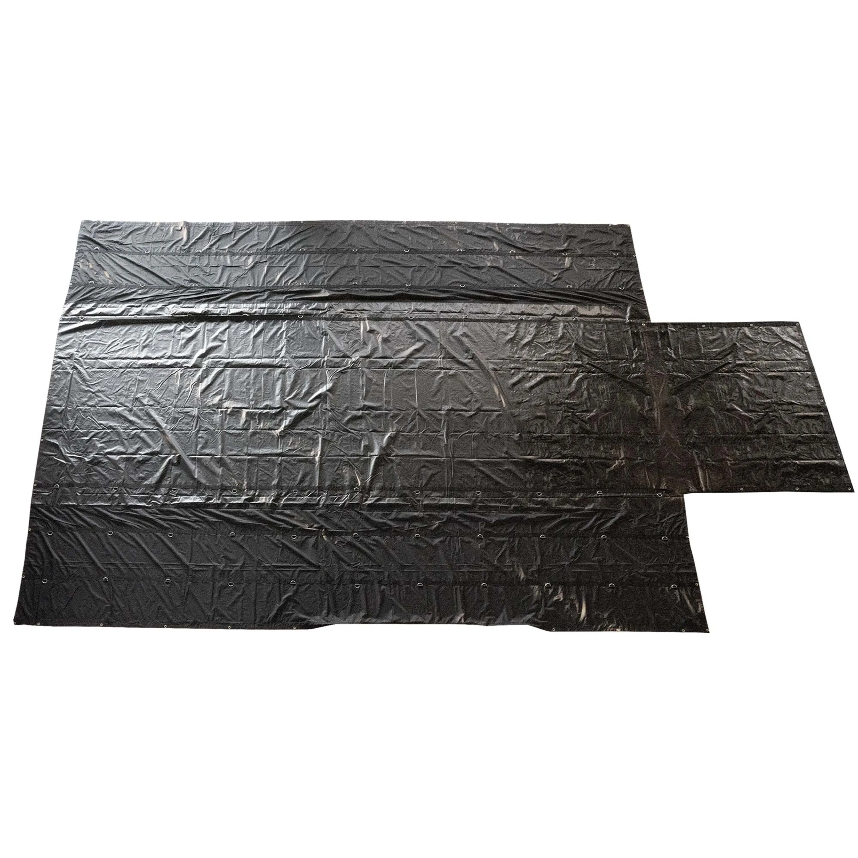 20' x 27' (6' Drop & Flap) Ultra Lightweight Parachute Lumber Tarp | 18 oz/6oz Combo Tarp