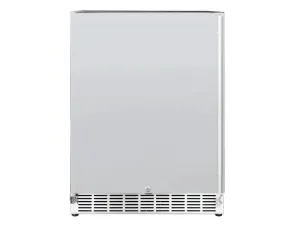 American Made Grills 24" 5.1c Outdoor Rated Fridge RFR-24S-AR
