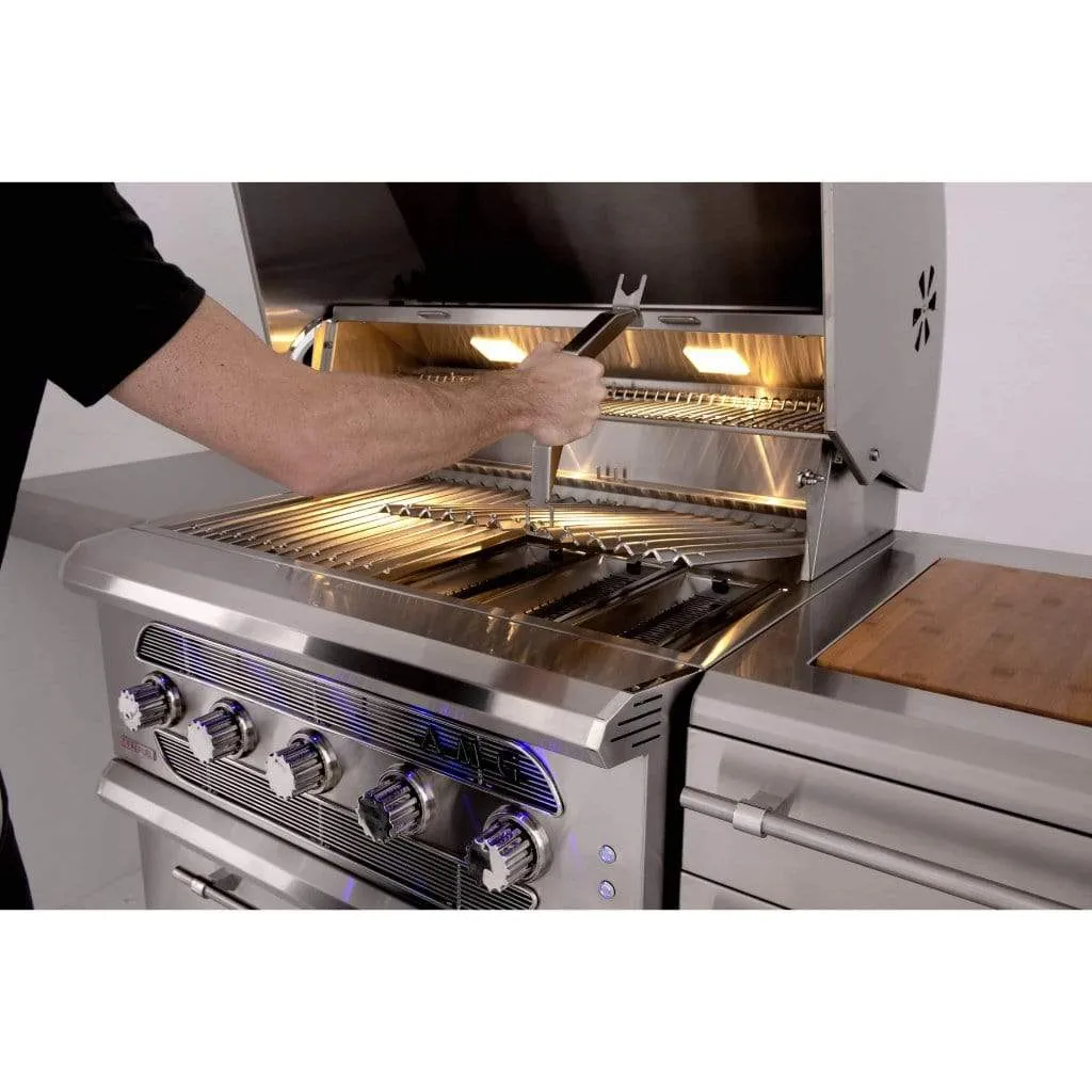 American Made Grills AMG Muscle 54" Hybrid Built-in Gas Grill MUS54