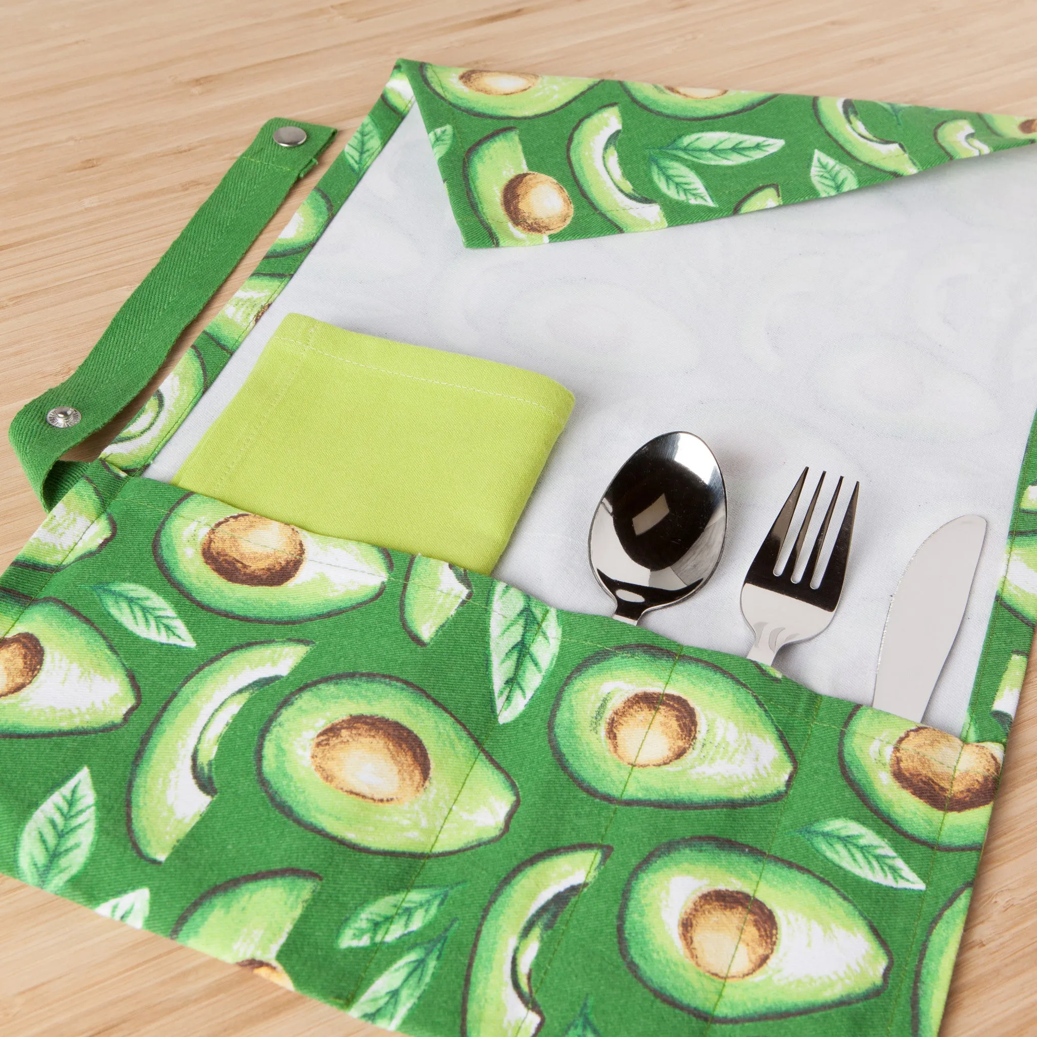 Avocados Roll Up Utensil Set of 5