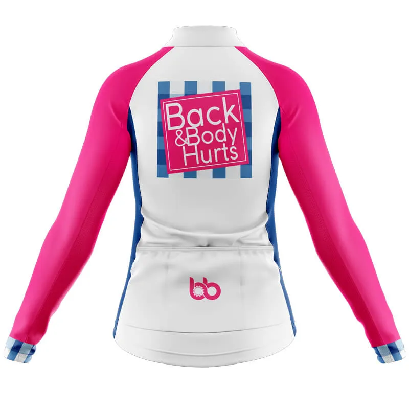 Back & Body Hurts (V2-White) jerseys