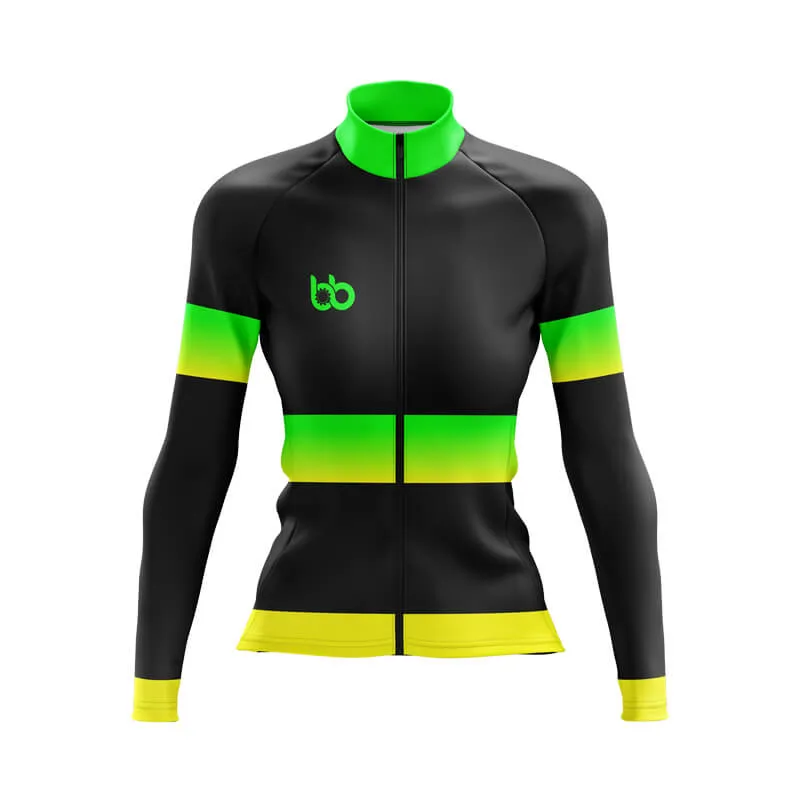 BB Gradient Aero jerseys (Green-Yellow)