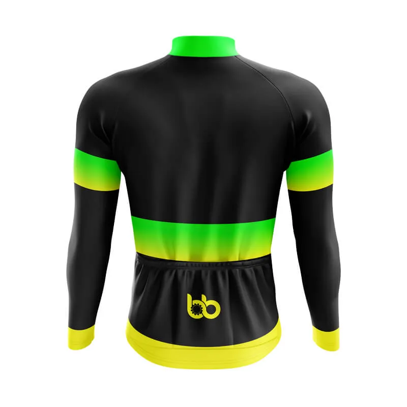 BB Gradient Aero jerseys (Green-Yellow)