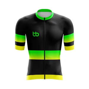 BB Gradient Aero jerseys (Green-Yellow)