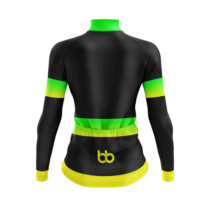 BB Gradient Aero jerseys (Green-Yellow)