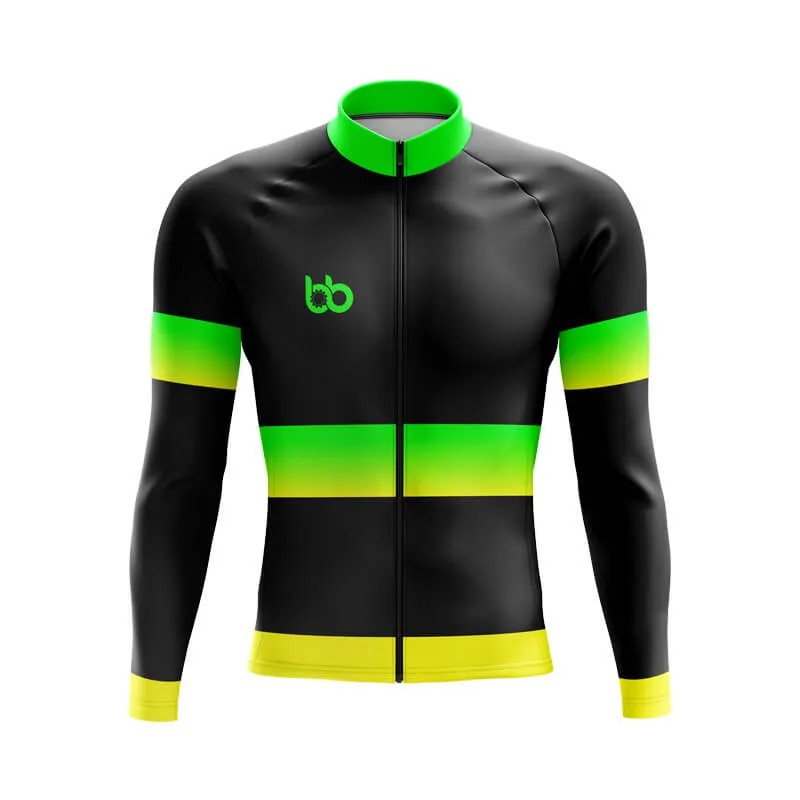 BB Gradient Aero jerseys (Green-Yellow)