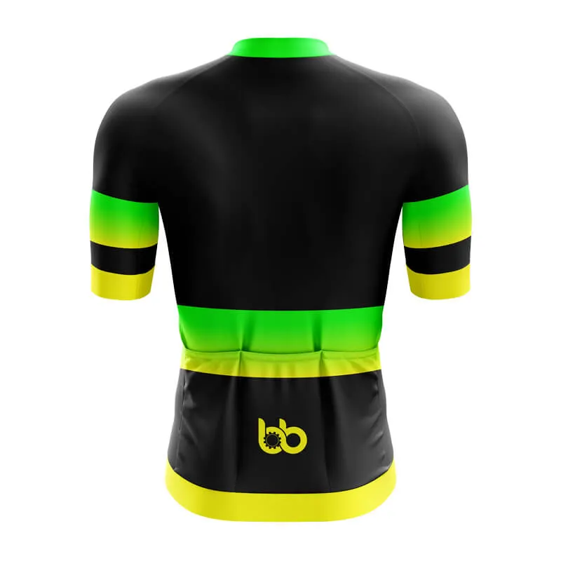 BB Gradient Aero jerseys (Green-Yellow)