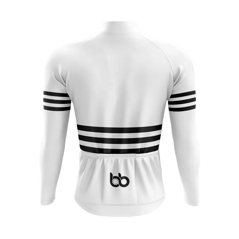 Bicycle Booth Stripes (White) Aero Jerseys