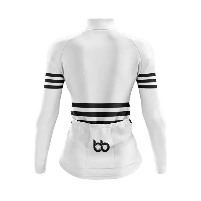 Bicycle Booth Stripes (White) Aero Jerseys