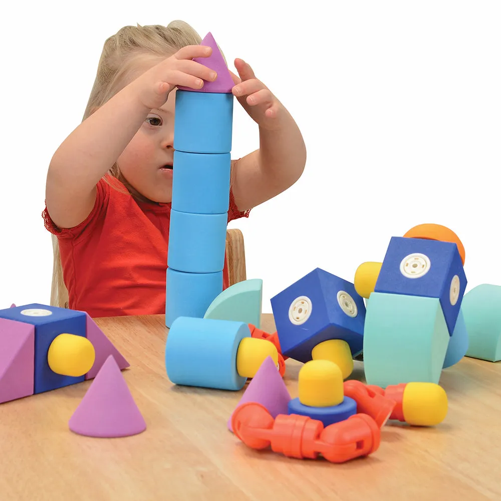 Blockaroo Magnetic STEM Building Blocks | 35-Piece Set
