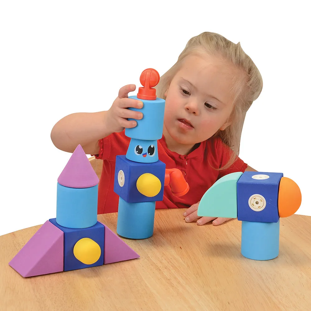 Blockaroo Magnetic STEM Building Blocks | 35-Piece Set