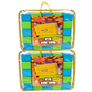 Blue/Green Double Pack - 50 Bricks