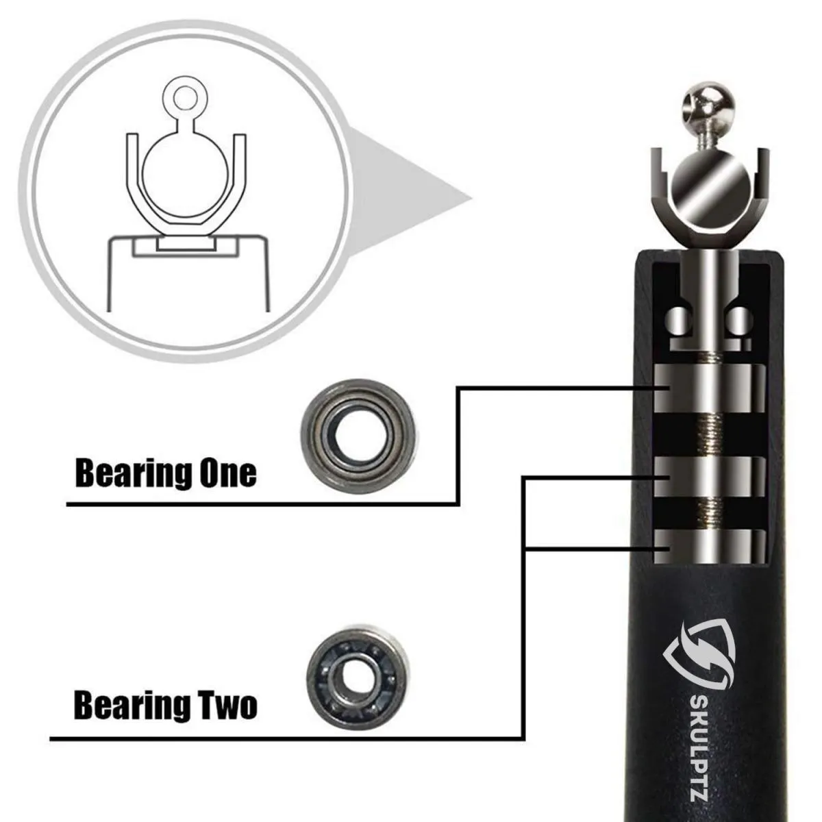Bounce Metal Pro Speed Rope (Black)