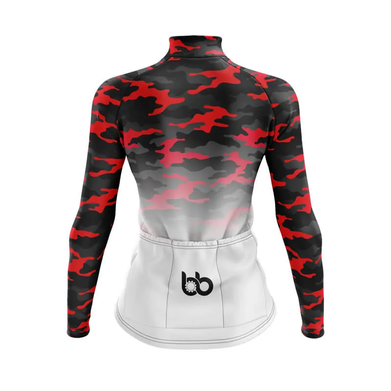 Camouflage Neck Aero Jerseys (V3) (Red-White)