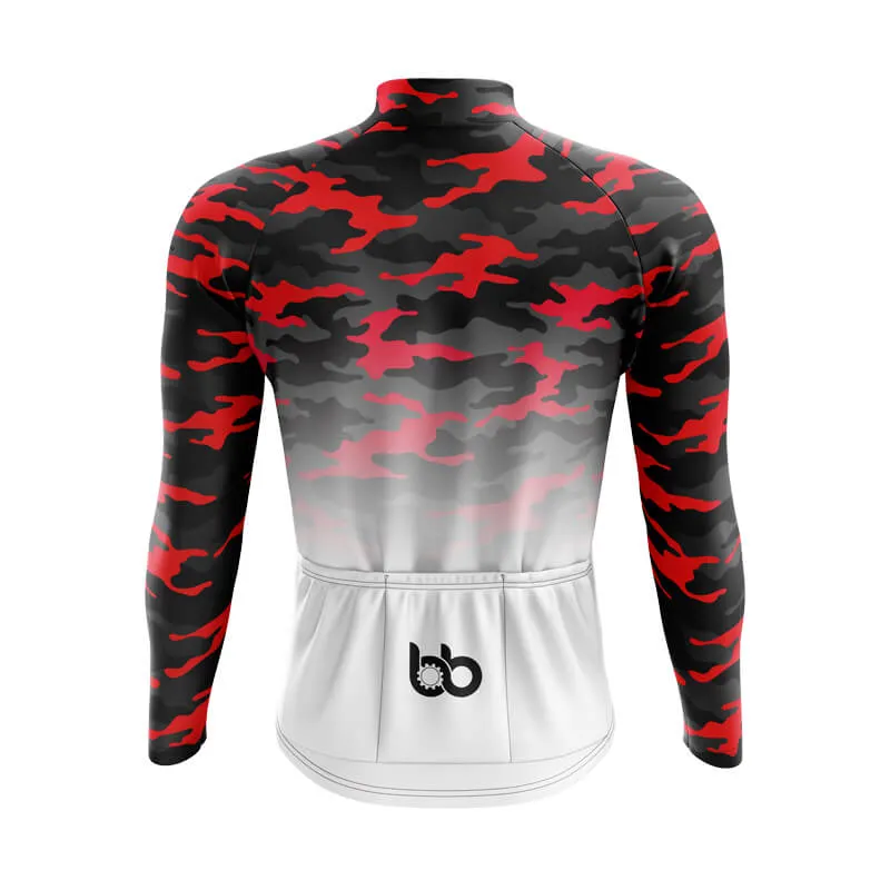 Camouflage Neck Aero Jerseys (V3) (Red-White)