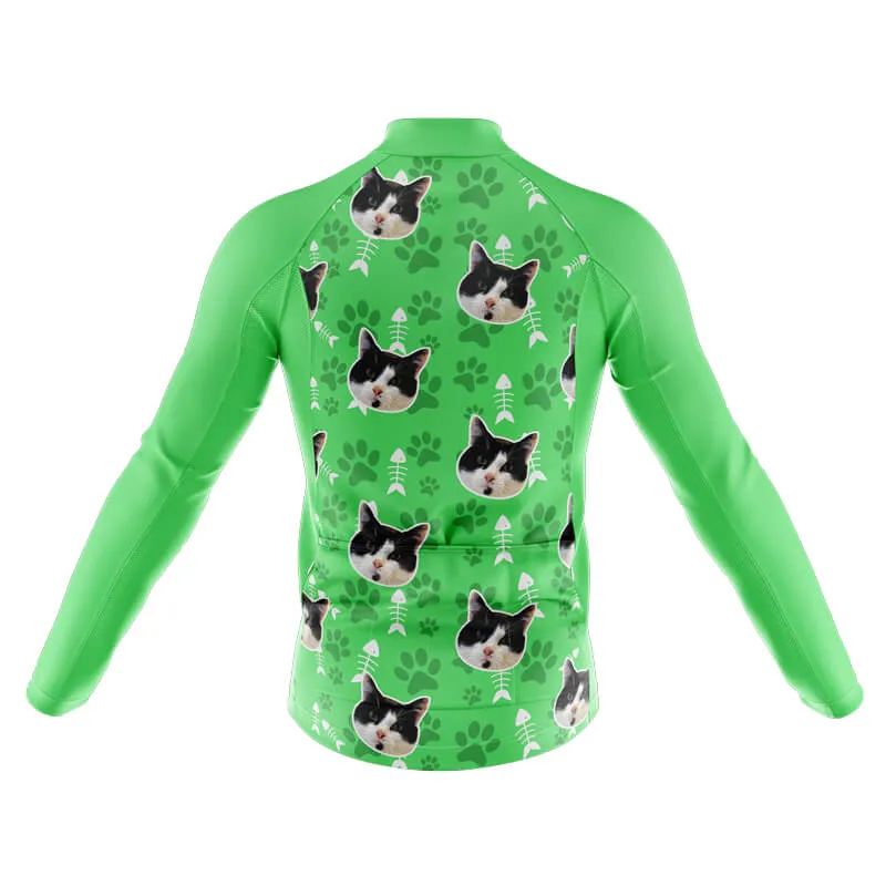 Cat Custom Face Club Jerseys (Green)