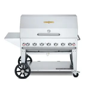 Crown Verity CV-MCB-48PKG 48" Natural Gas Mobile Outdoor Grill