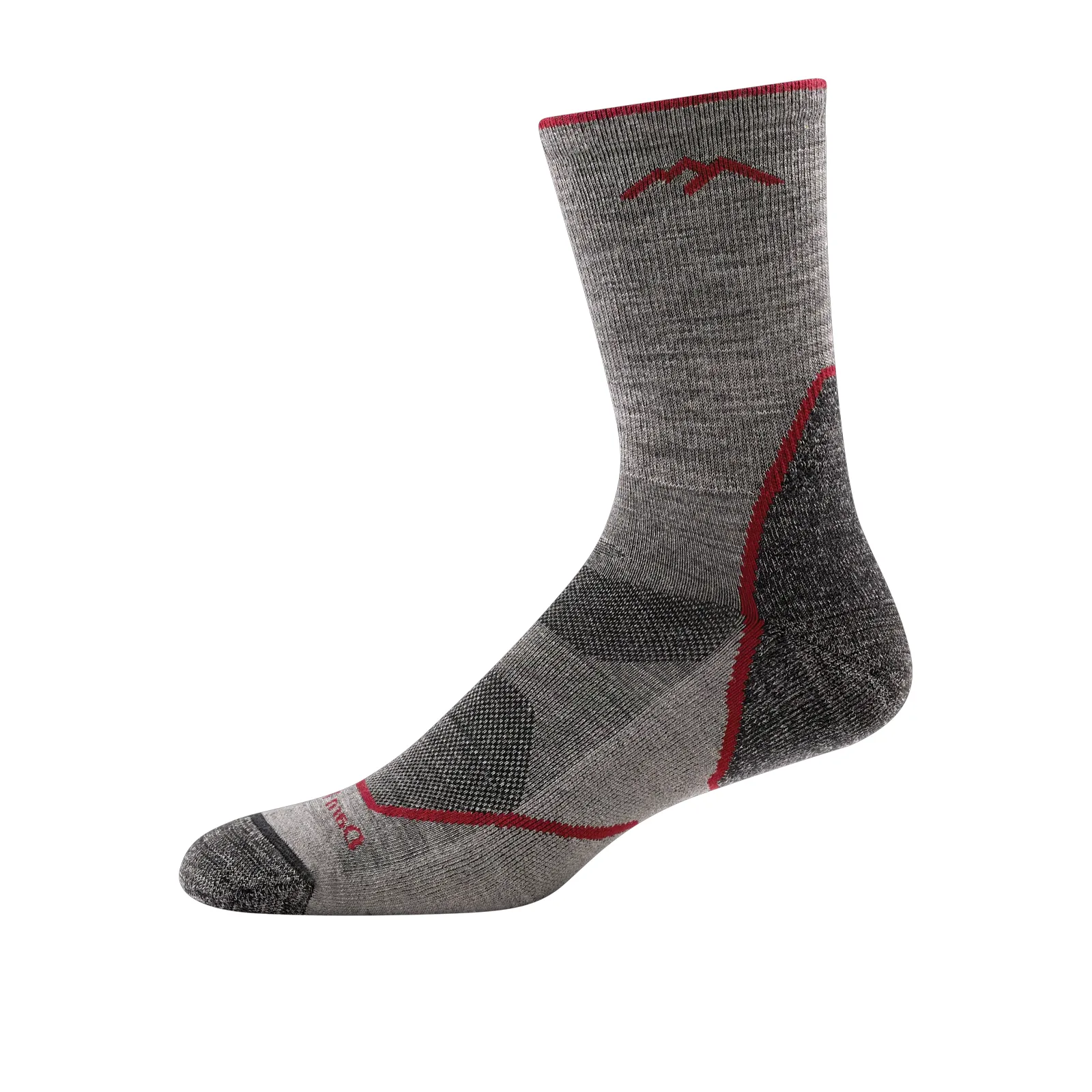 Darn Tough Light Hiker Lightweight Micro Crew Sock with Cushion (Men) - Taupe