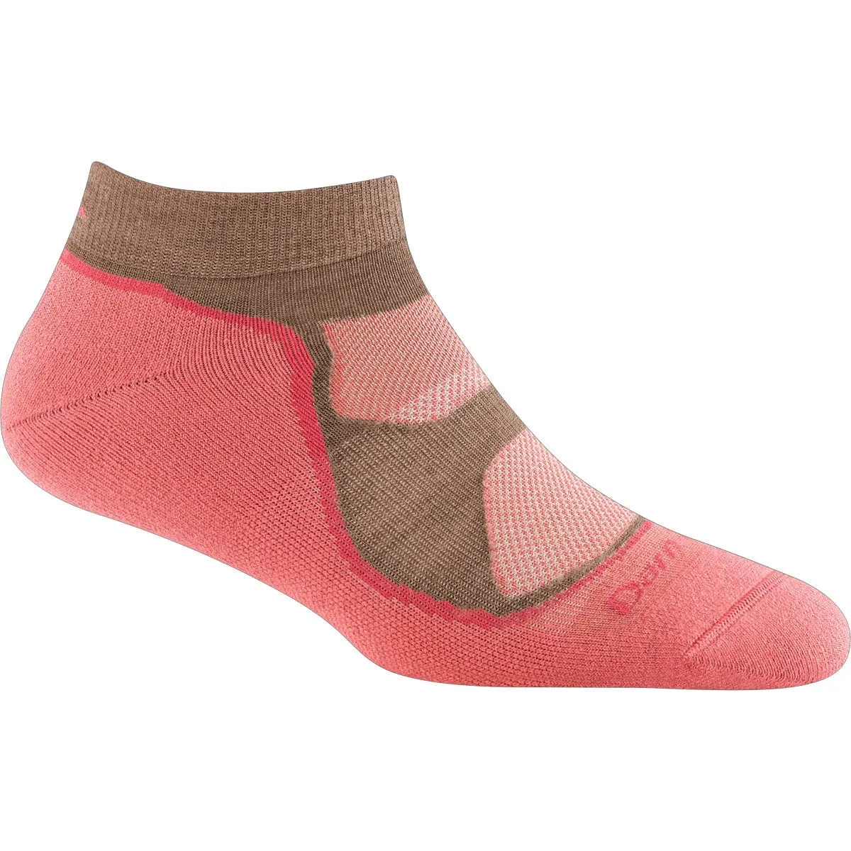 Darn Tough Women's Light Hiker No Show Lightweight with Cushion