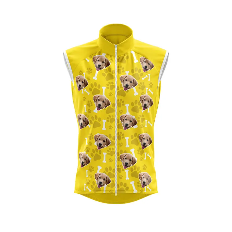 Dog Custom Face Club Jerseys (Yellow)
