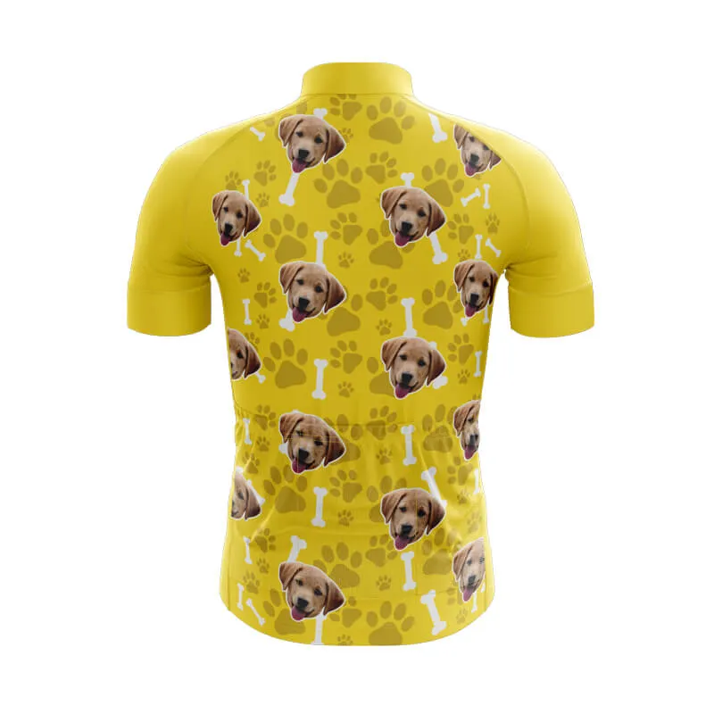 Dog Custom Face Club Jerseys (Yellow)