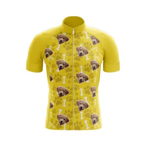 Dog Custom Face Club Jerseys (Yellow)