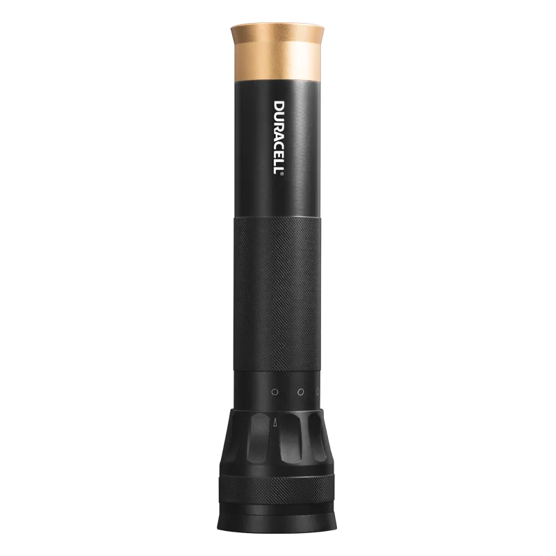 DURACELL 155 Lumen Tough Focus Series LED Flashlight - IPX4 Water Resistant