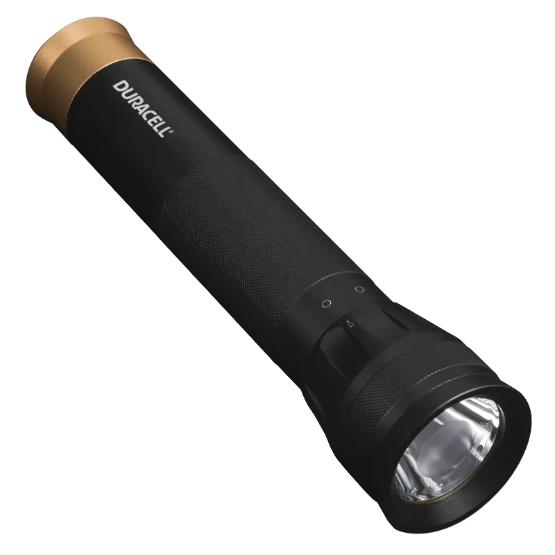 DURACELL 155 Lumen Tough Focus Series LED Flashlight - IPX4 Water Resistant