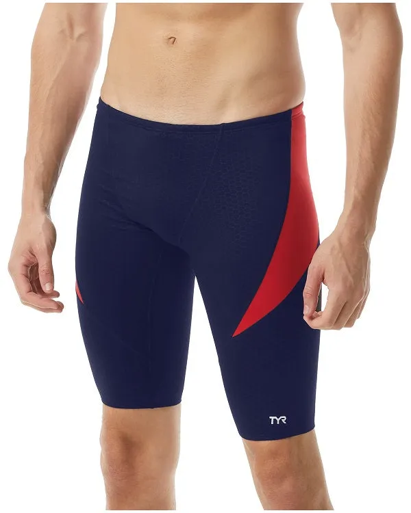 Edgewood High School _TYR Boys Hexa Curve Splice Jammer Swimsuit