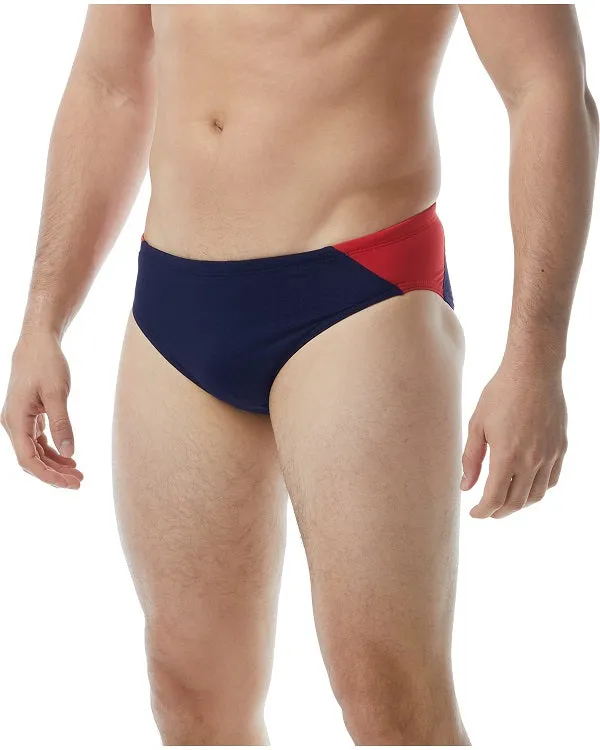 Edgewood High School _TYR Mens Hexa Blade Splice Brief Swimsuit