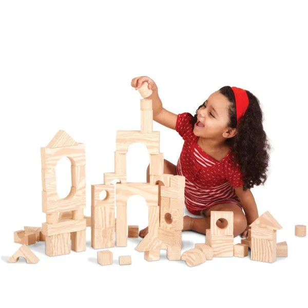 Edushape Wood-Like Soft Blocks
