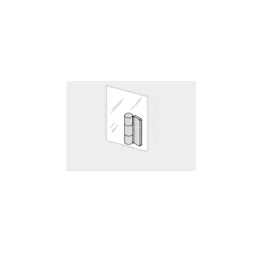 Effe SE93000393 Set of hinges and bronze glass panels  options for yoku s shelf 105