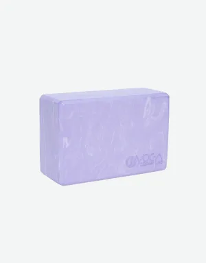 Foam Yoga Block - Foam - Block - Lavender - For Restorative & Yin Yoga