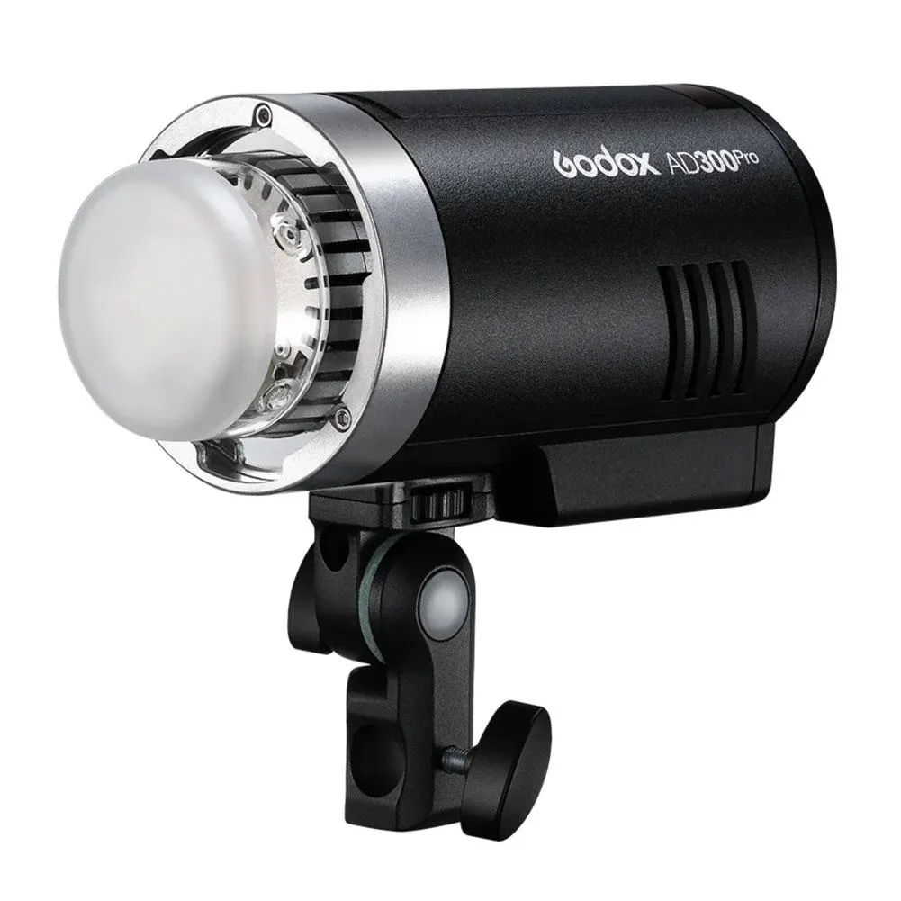 Godox AD300Pro 300W Portable Flash Strobe Single Light Kit (Flash, Stand, Softbox and Trigger) - Bundle