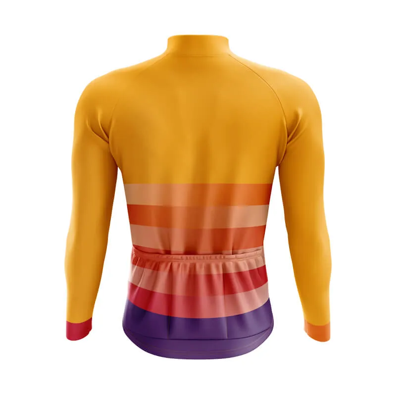 Gradient Frequency Aero jerseys (Orange-Red-Violet)