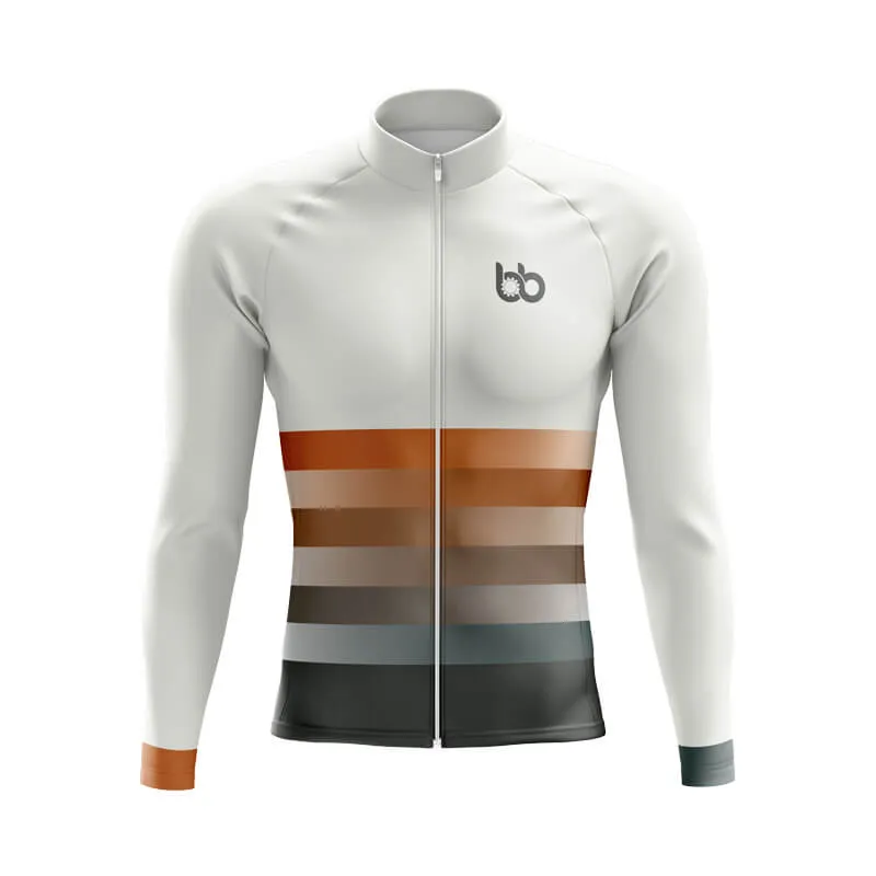Gradient Frequency Aero jerseys (White-Orange-Grey)