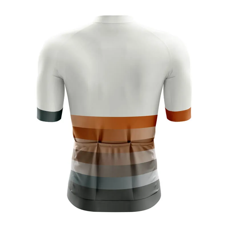 Gradient Frequency Aero jerseys (White-Orange-Grey)