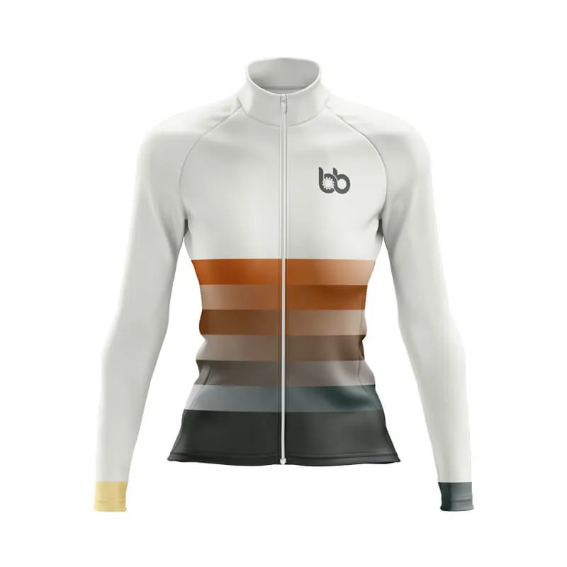 Gradient Frequency Aero jerseys (White-Orange-Grey)
