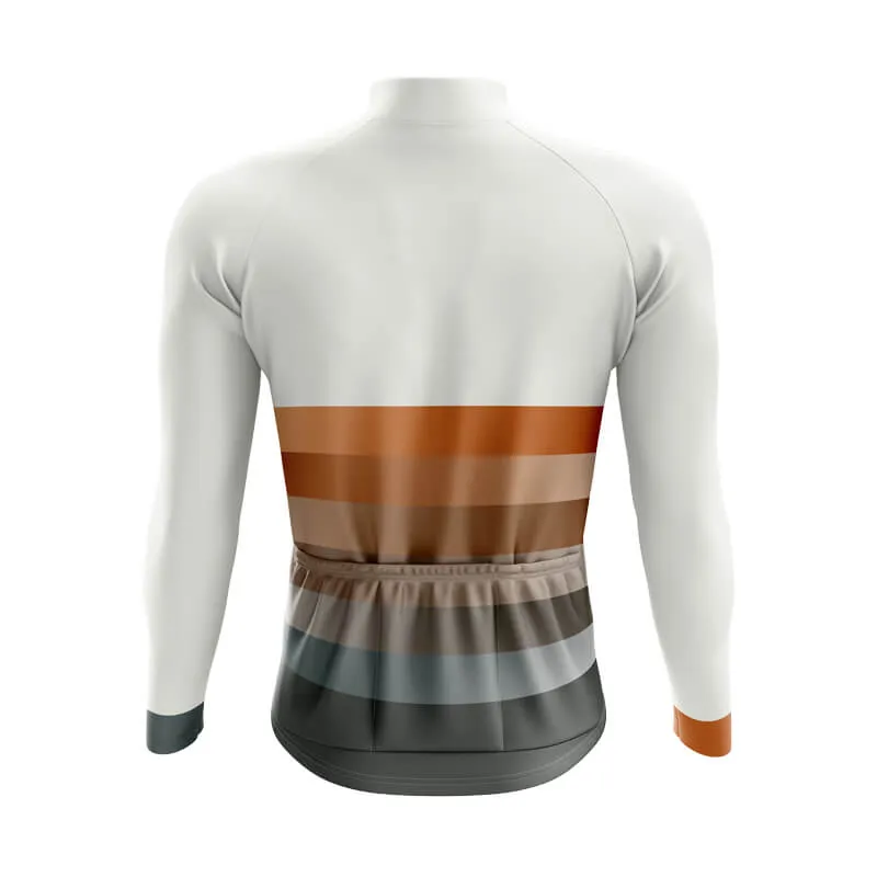 Gradient Frequency Aero jerseys (White-Orange-Grey)