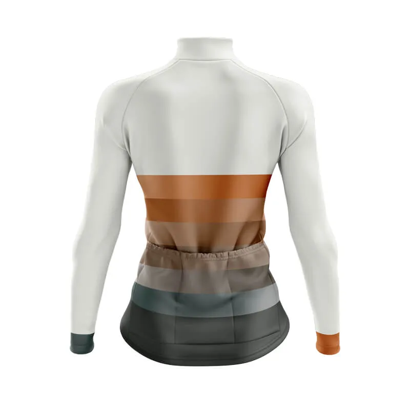 Gradient Frequency Aero jerseys (White-Orange-Grey)