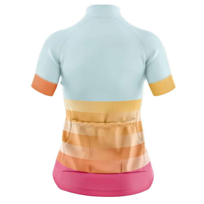 Gradient Frequency Club Jerseys (Blue-Yellow-Pink)