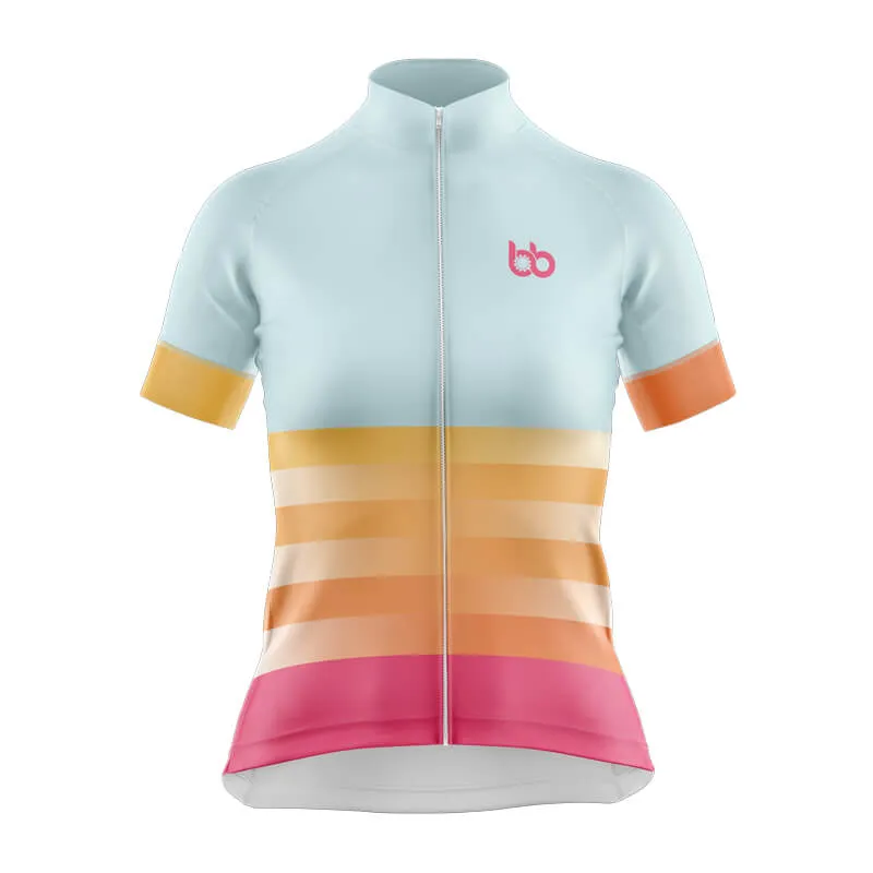 Gradient Frequency Club Jerseys (Blue-Yellow-Pink)