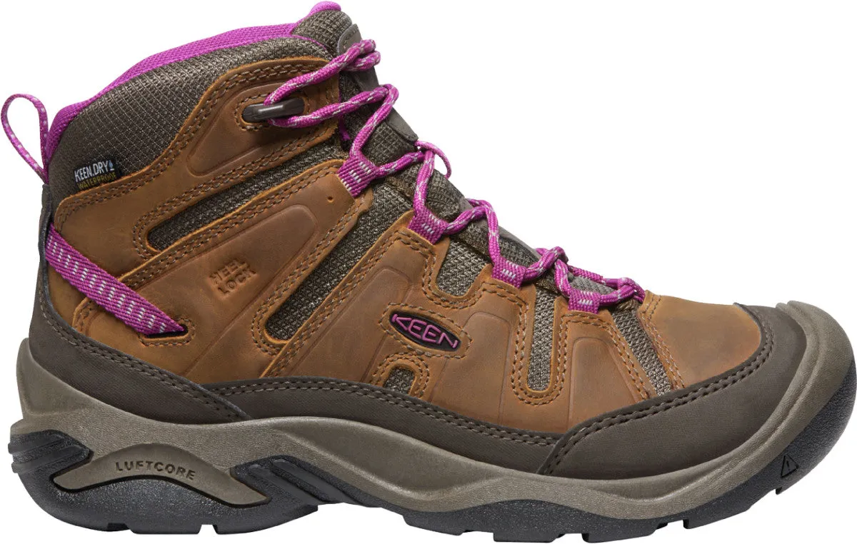 KEEN Women's Circadia Mid Waterproof - Syrup/Boysenberry