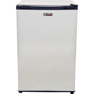 Lion 20-Inch Outdoor Compact Refrigerator With Stainless Steel Front Door