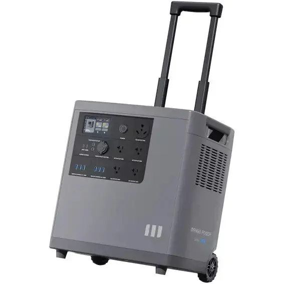 Mango Power E 7000Wh 240V Home Backup and 6,000W Portable Power Station   Free Solar Panels