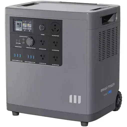 Mango Power E 7000Wh 240V Home Backup and 6,000W Portable Power Station   Free Solar Panels