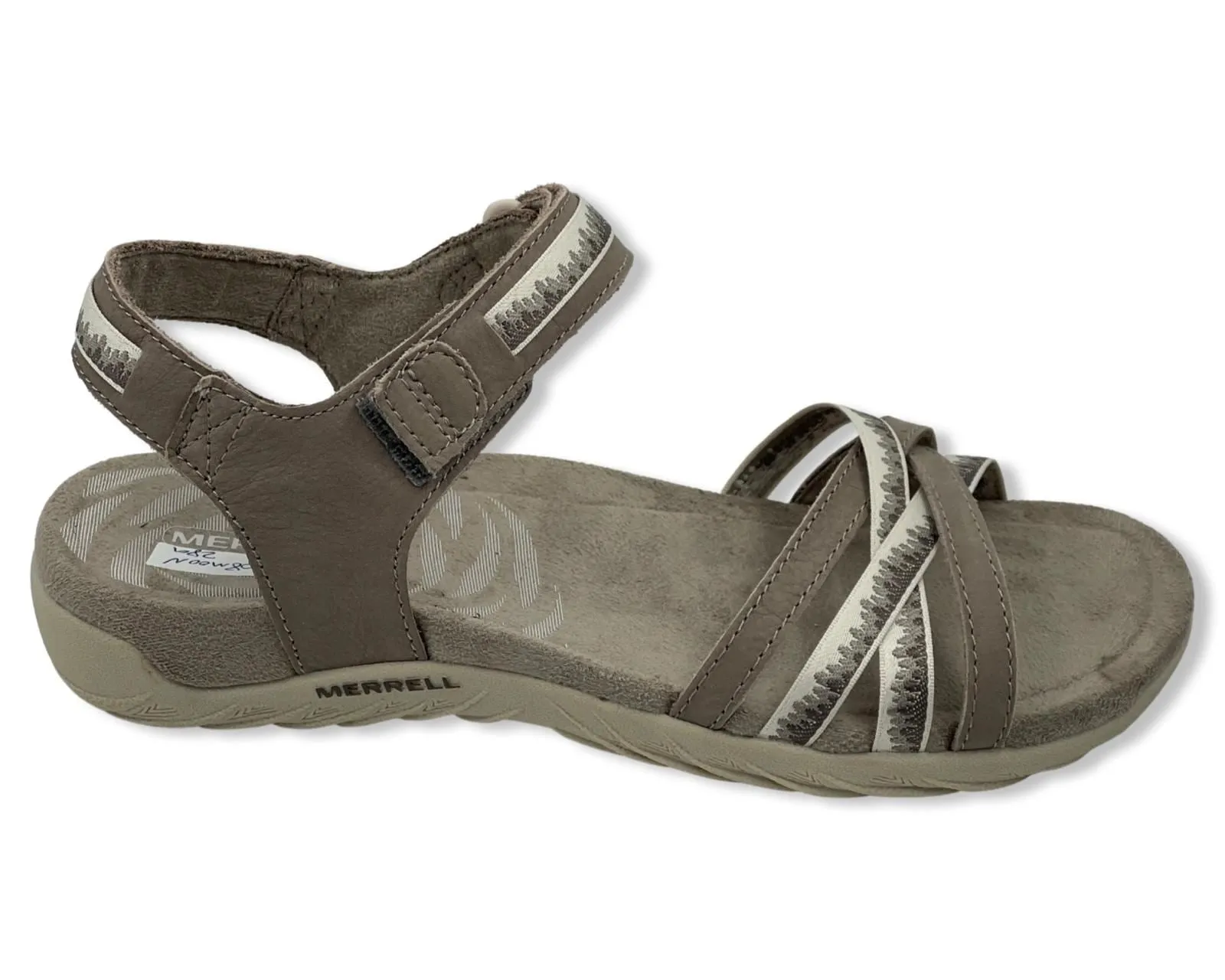 Merrell Terran 3 Cush Cross in Moon Gray For Women's
