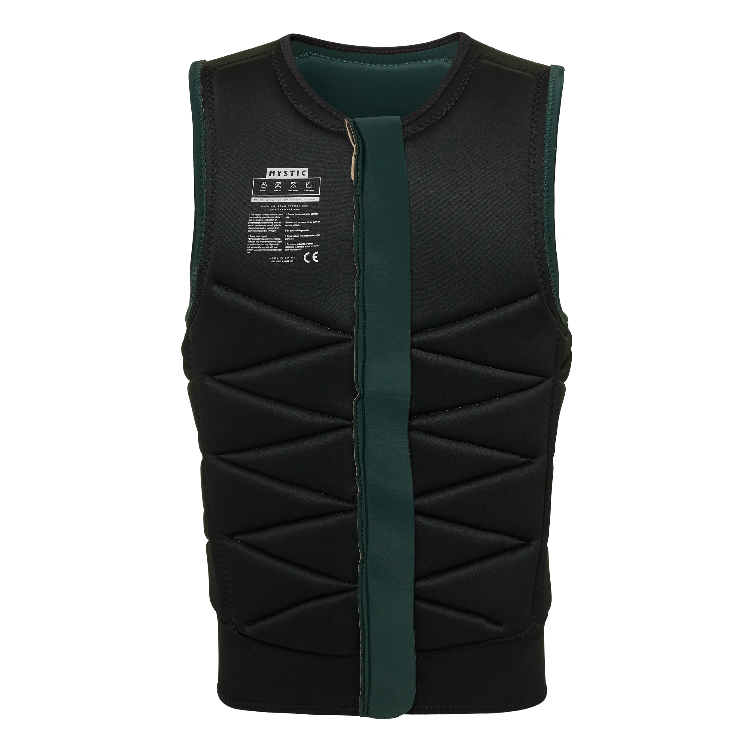 Mystic Outlaw Impact Vest Fzip Wake  2023