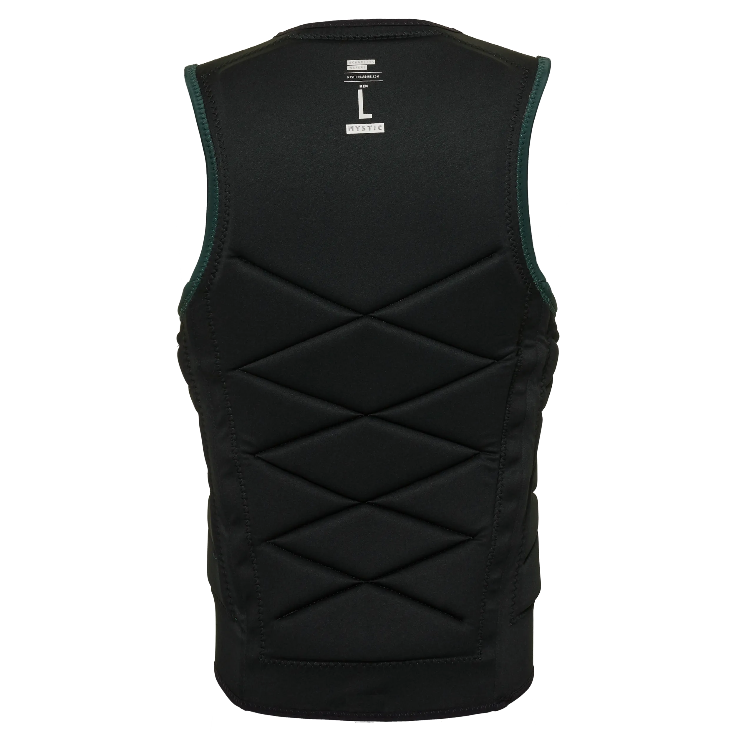 Mystic Outlaw Impact Vest Fzip Wake  2023