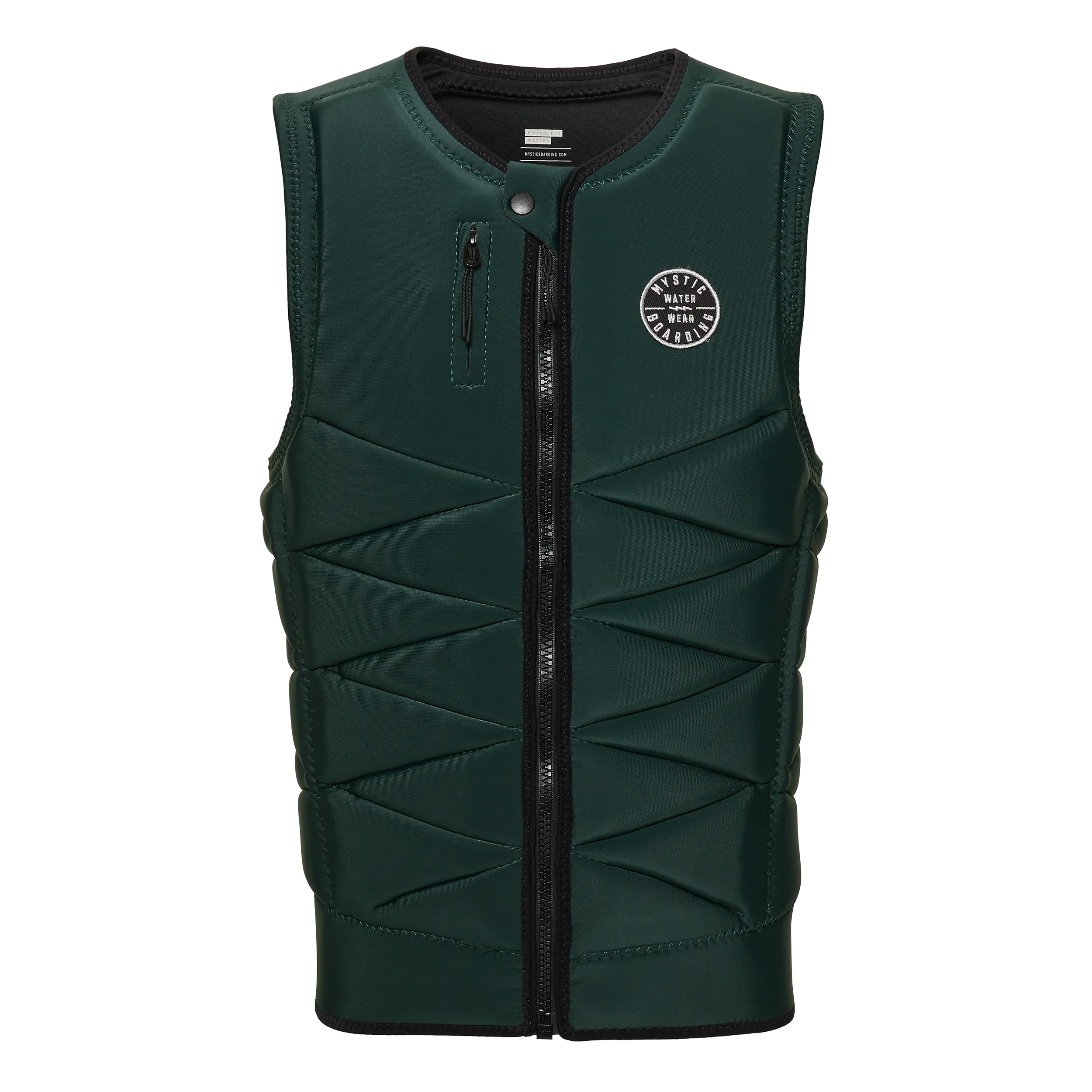 Mystic Outlaw Impact Vest Fzip Wake  2023
